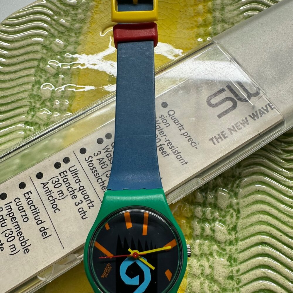 Swatch Watch Lady Gamela LG102 Vintage 1986 - Picture 3 of 7